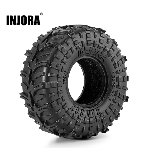 T7027 INJORA 0.7" 39*15mm HAMROK Tires for 1/30 SCX30 (T7027)