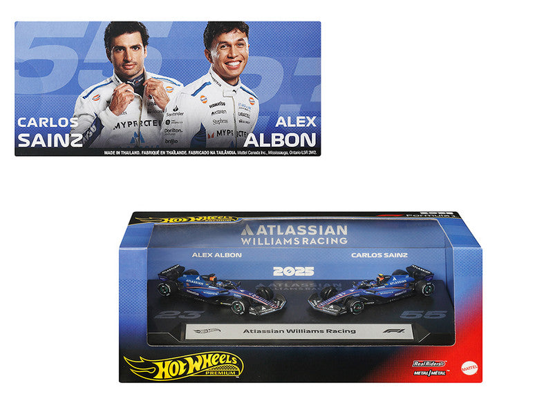 HWJMM98 Hot Wheels Premium Atlassian Williams Racing F1