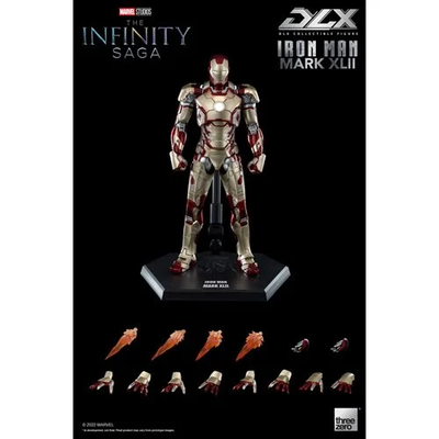 TH3Z0251 Threezero Marvel Infinity Saga Iron Man Mark 42 DLX Action Figure