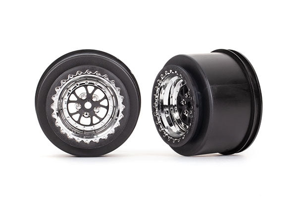 9473R Wheels Chrome w/ Black