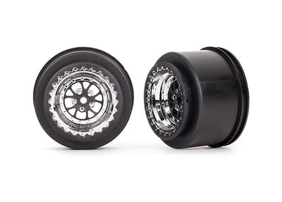 9473R Wheels Chrome w/ Black