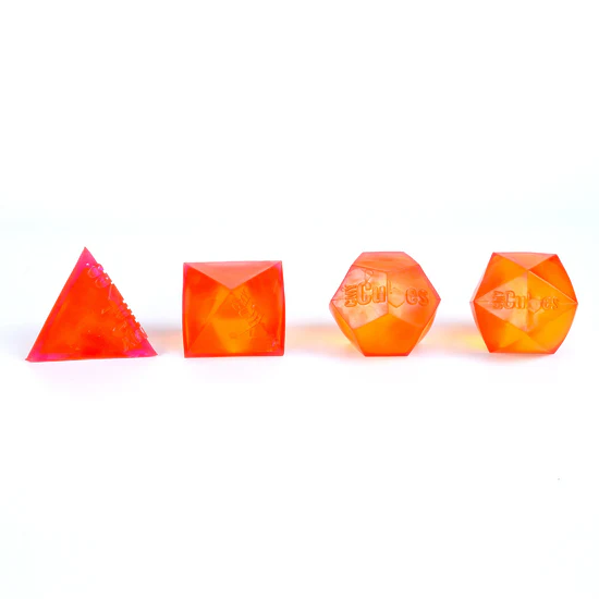 SQSH-1-002 CMY Cubes The PolySquish Discovery Series #1