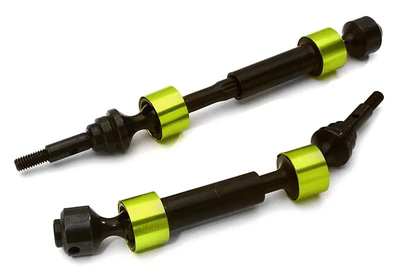 INTC27986GREEN Dual Joint Telescopic Front Drive Shafts 4x4