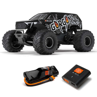 ARA3230SKT1 GORGON Monster Truck Ready-To-Assemble Kit Gunmetal