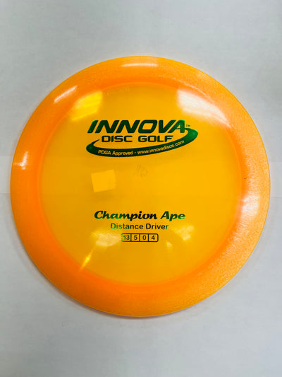 Innova Champion Ape Distance Driver Clear Orange