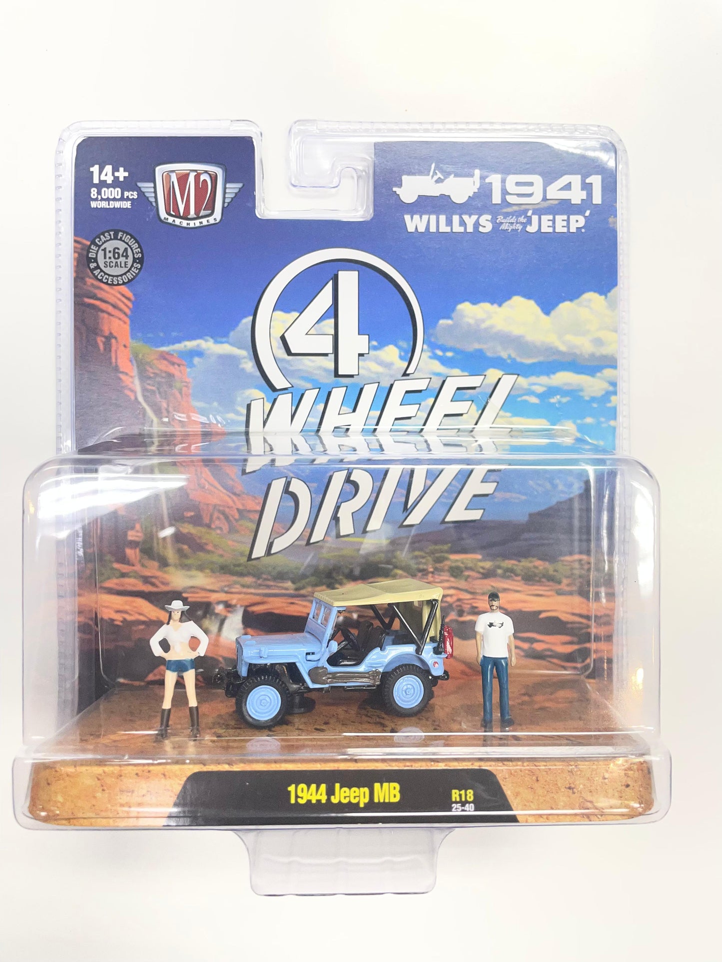 M2 Machines 67500 1944 Jeep MB