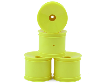 JCO3354Y JConcepts 12mm Hex Mono 1/10 Stadium Truck Wheel (4) (T6.1) (Yellow)