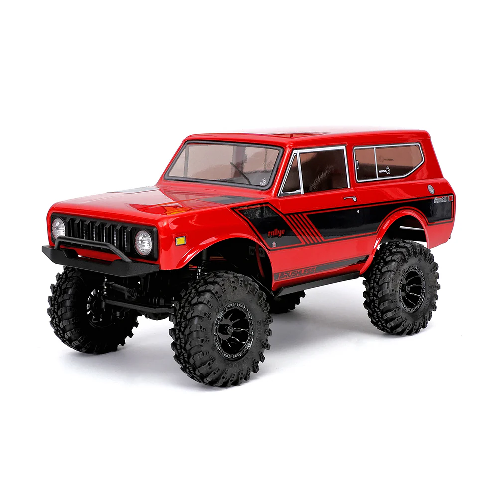 RER39153 Ascent-18 1/18 Scale 4WD Scout II Brushless Rock Crawler - Red