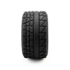 PRO1034513 Pro-Line Racing 1/16 Menace Front/Rear Street Tires Mounted 12mm White Split Six (2): ARRMA MINI KRATON
