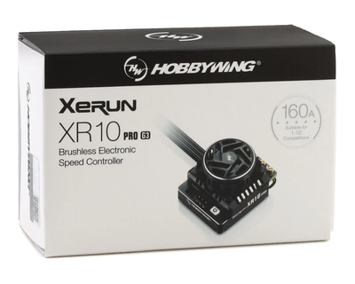 HWA30112619 Hobbywing Xerun XR10 Pro G3 1/10 160A Sensored Brushless ESC
