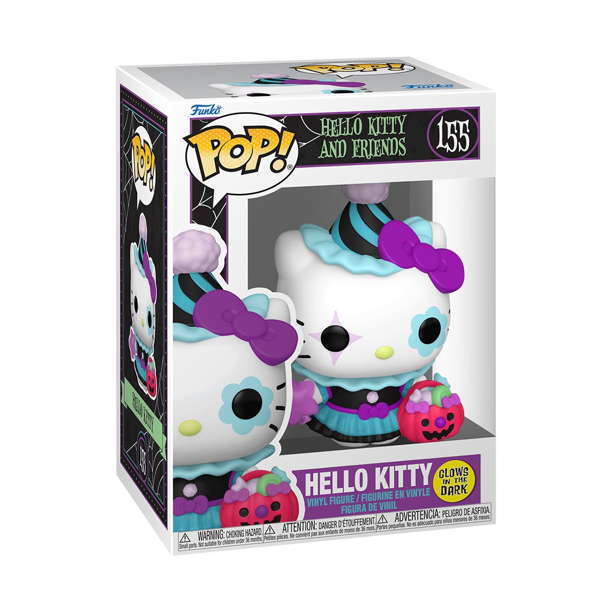 FU94576 Hello Kitty and Friends Hello Kitty Spooky Glow-in-the-Dark #155