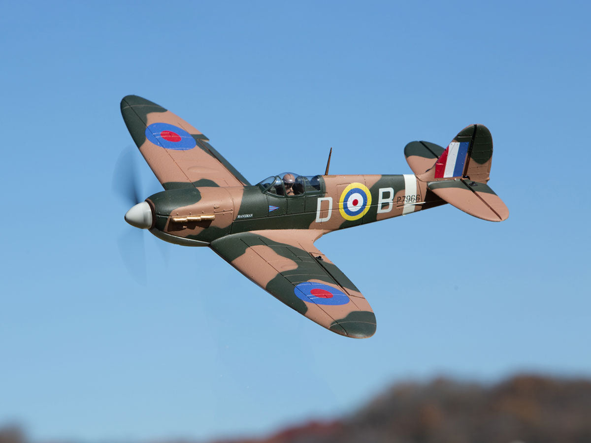 RGRA1606  RAF Spitfire BL 500mm RTF Warbird with PASS (Pilot Assist Stability Software) System
