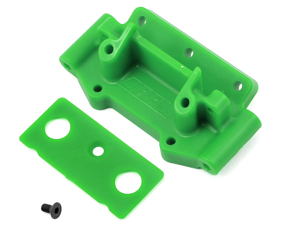 RPM73754 Front Bulkhead for Traxxas 2WD (Green)