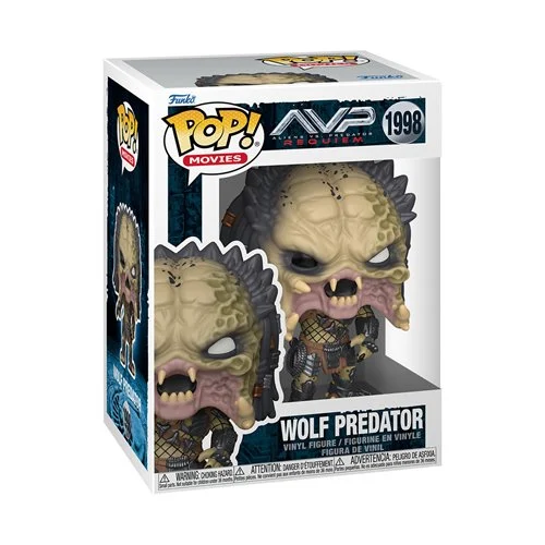 FU90242 Aliens vs. Predator Requiem Wolf Predator Funko Pop! #1998