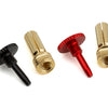 PTK-5079 ProTek RC Twist Lock Adjustable Bullet Plug Grips w/5mm Bullets (Red/Black)