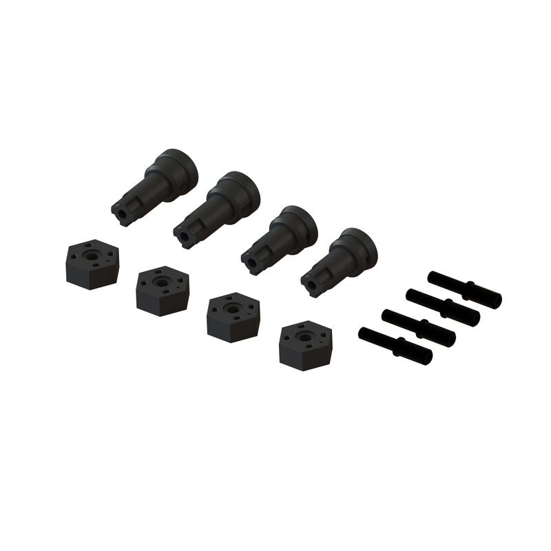 ARA311229 Wheel Axle and Hub Set B GROM