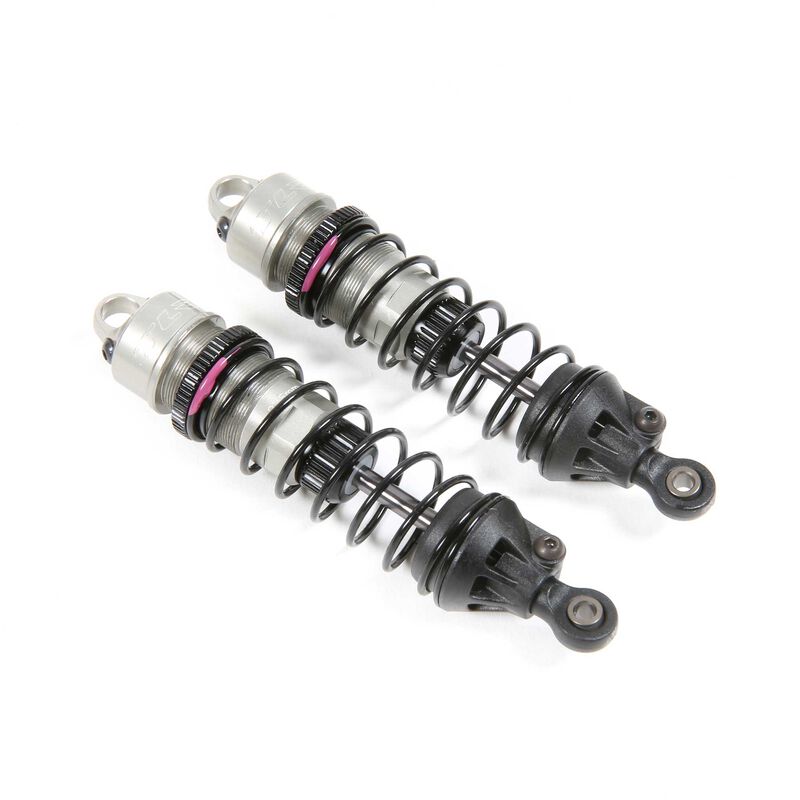 LOS333000 Front Shock Set Aluminum