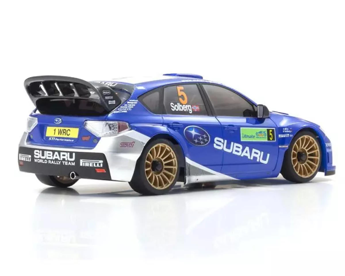 KYO32657WR Kyosho MA-020 AWD Mini-Z ReadySet w/2008 Subaru Impreza WRC Rally Body (White/Blue)