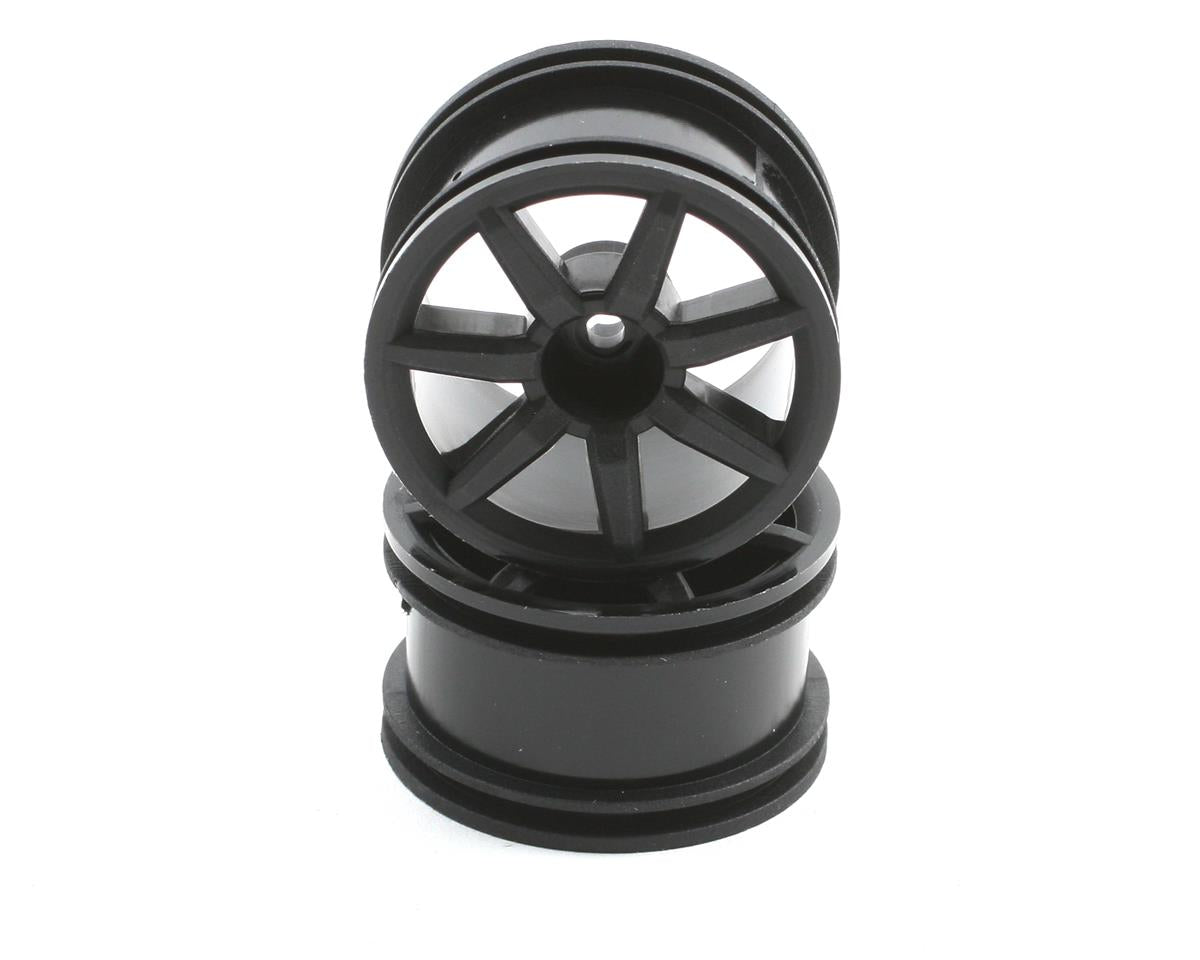 ASC21289 Spoked Wheels (18R) (2) (Black)