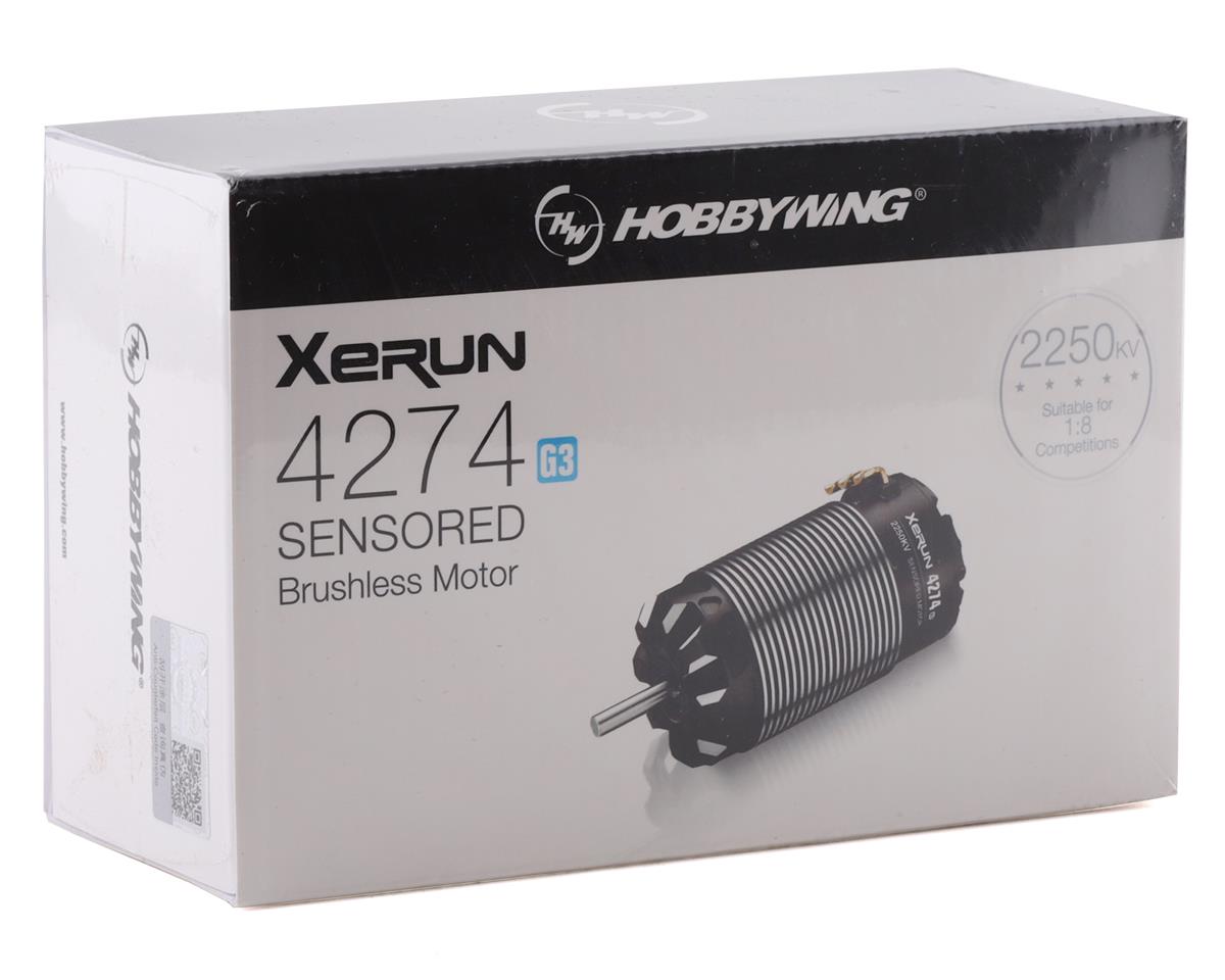HWA30405001 Hobbywing Xerun 4274SD G3 1/8 Scale Sensored Brushless Motor (2250kV)