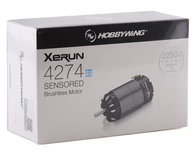 HWA30405001 Hobbywing Xerun 4274SD G3 1/8 Scale Sensored Brushless Motor (2250kV)