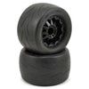 PRO1011614 Prime 2.8" Pre-Mounted Tires w/F-11 Nitro Rear Wheels (2) (Black) w/12mm Hex