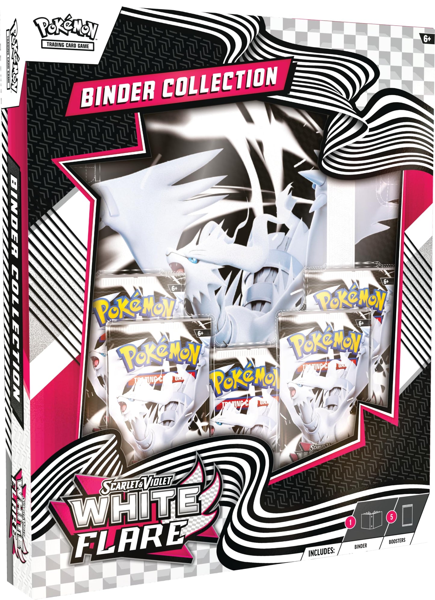 PKU10-10039-119 Pokemon Scarlet & Violet 10.5 White Flare Binder Collection