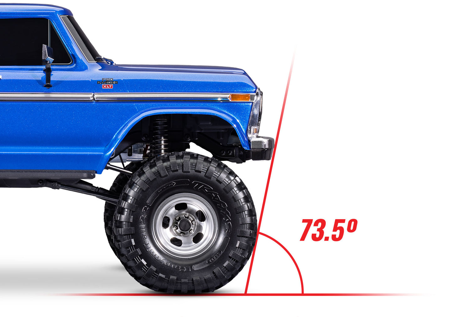 92046-4 TRX4 1979 Ford F150 Ranger XLT 1/10 Scale And High Trail Crawler