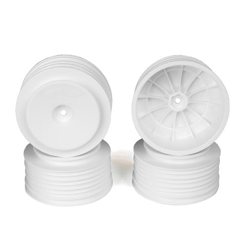 DER-PS4-LW Speedline Plus SC Wheels For TLR 22SCT - TEN-SCTE /  TEKNO SCT410 / WHITE / 4 pcs