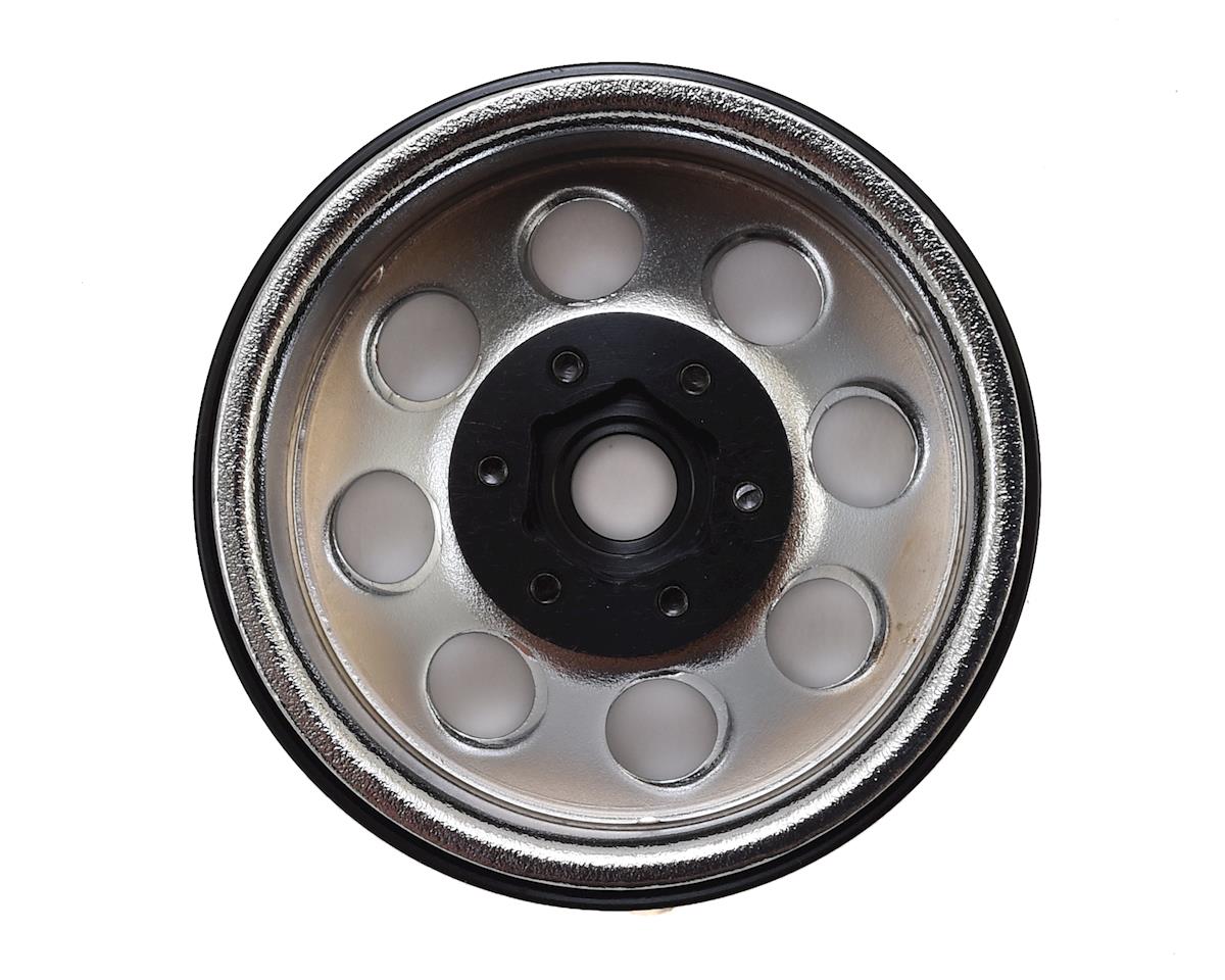 SSD00270 SSD RC 8 Hole 1.9"" Steel Beadlock Wheels (Chrome)