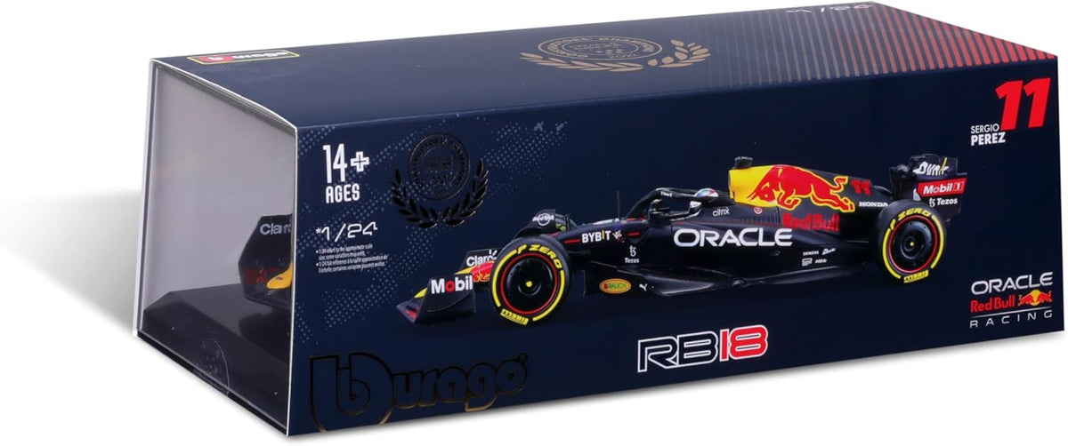 Burago 18-28026SP BUR 1:24 Race Oracle Red Bull BR18 2022 #11 S.Perez