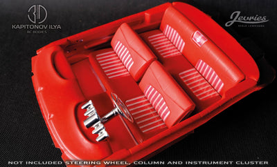 3DMoskcustoms Original Interior RedCat Impala 59 Fifty Nine
