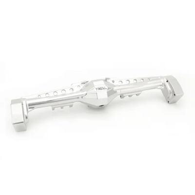 TLHTCAPRA-04 Treal Capra Rear Axle Housing CNC Solid Billet Aluminum 7075 One-Piece Design-Silver