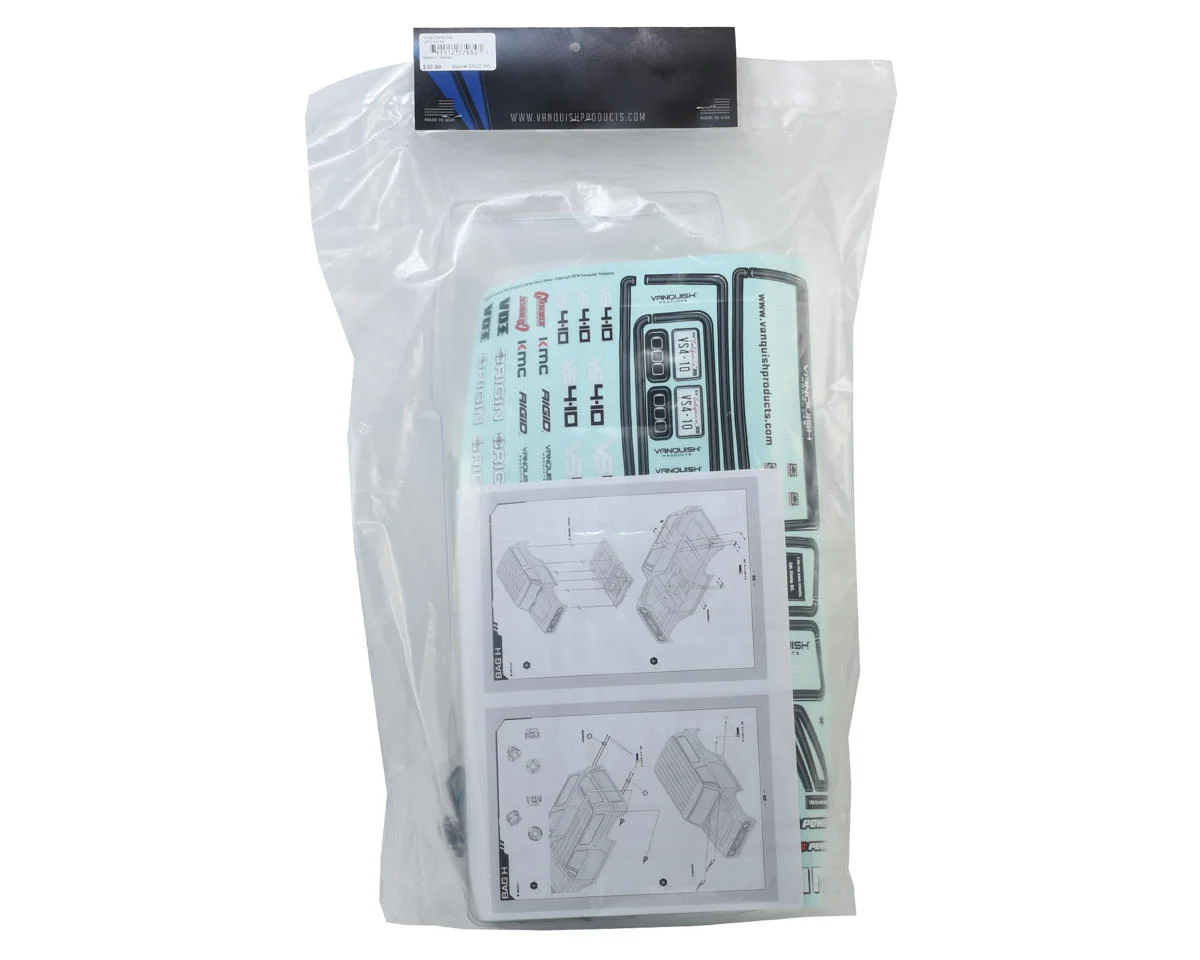 VPS10116 Vanquish Products Origin Body Set (Clear) (313mm)