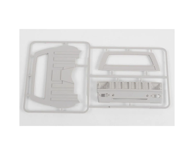 Z-B0074 RC4WD Mojave II Cab Back Panels & Grille Parts Tree (Primer Gray)