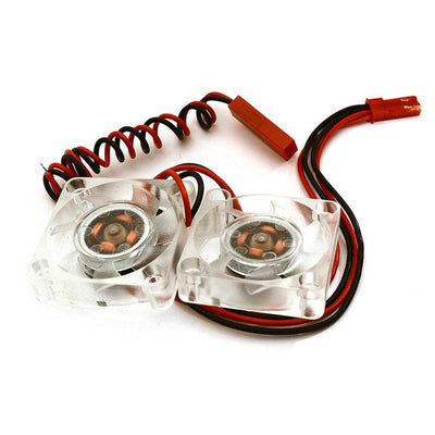 INTC28436 Replacement Twin Cooling Fan, 30 x 30mm