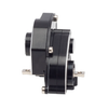 MEUS Racing SCX24 Assembled Transmission Complete Aluminum Gearbox (Black)