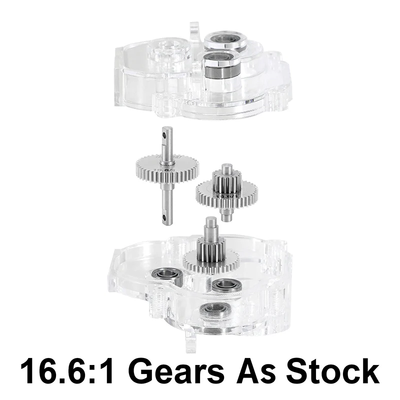 INJ4M-109AS INJORA Complete Transmission with Acrylic Housing for 1/18 TRX4M