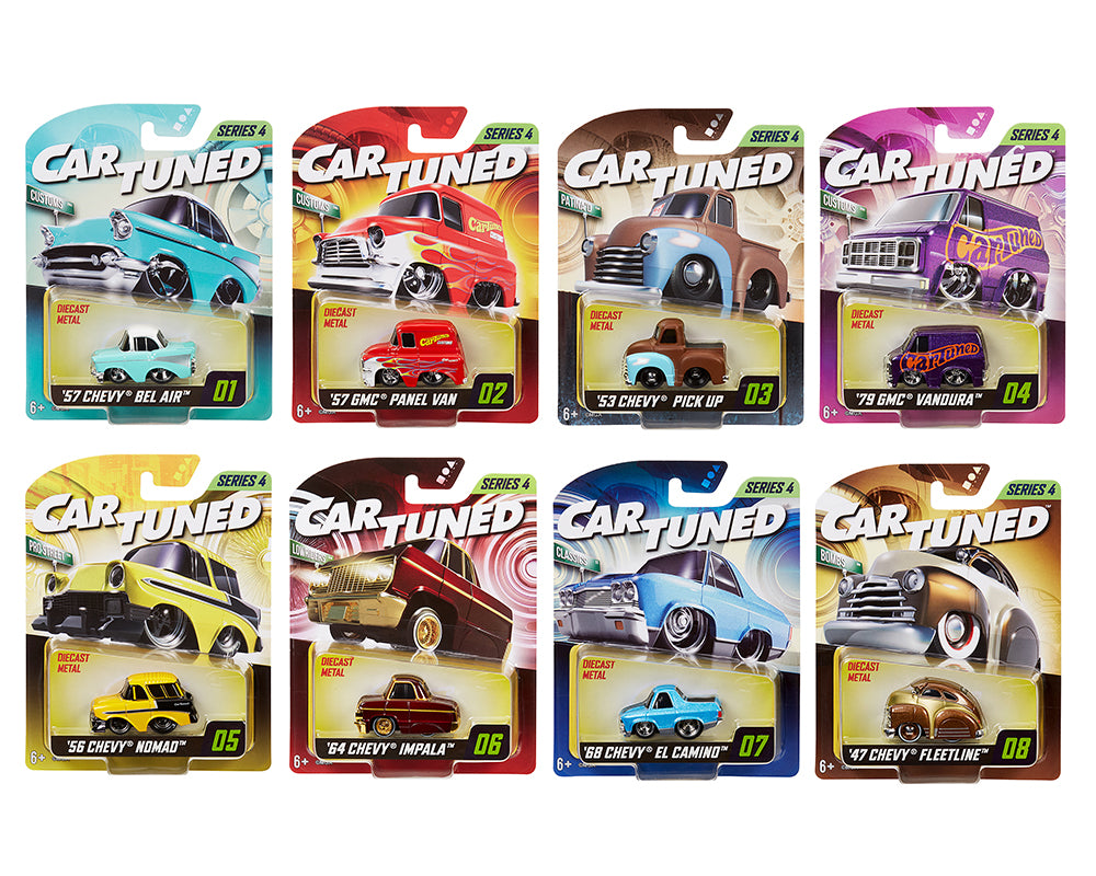 CarTuned 592631-XX3 1:64 Series 4 2025