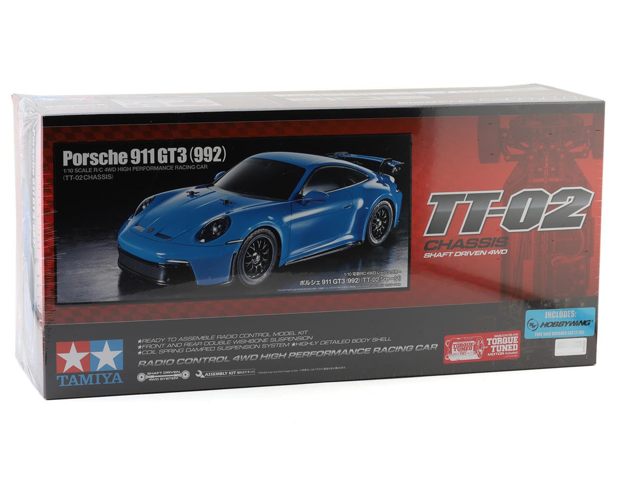 TAM58712 Tamiya Porsche 911 GT3 (992) 1/10 4WD Electric Touring Car Kit