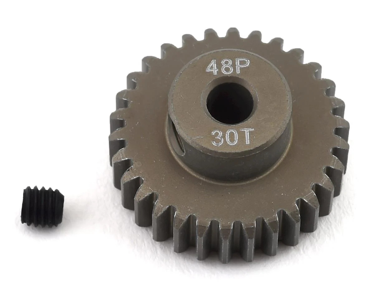 PTK8617 48P Lightweight Hard Anodized Aluminum Pinion Gear (3.17mm Bore) (30T)