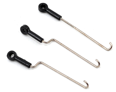 BLH3308 Servo Pushrod Set w/Ball Links (3)