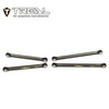X003SDF935 TREAL Brass Lower Links Set (4pcs) Lower Chassis 4-Links Upgrades Compatible with TRX4M 1/18 Scale