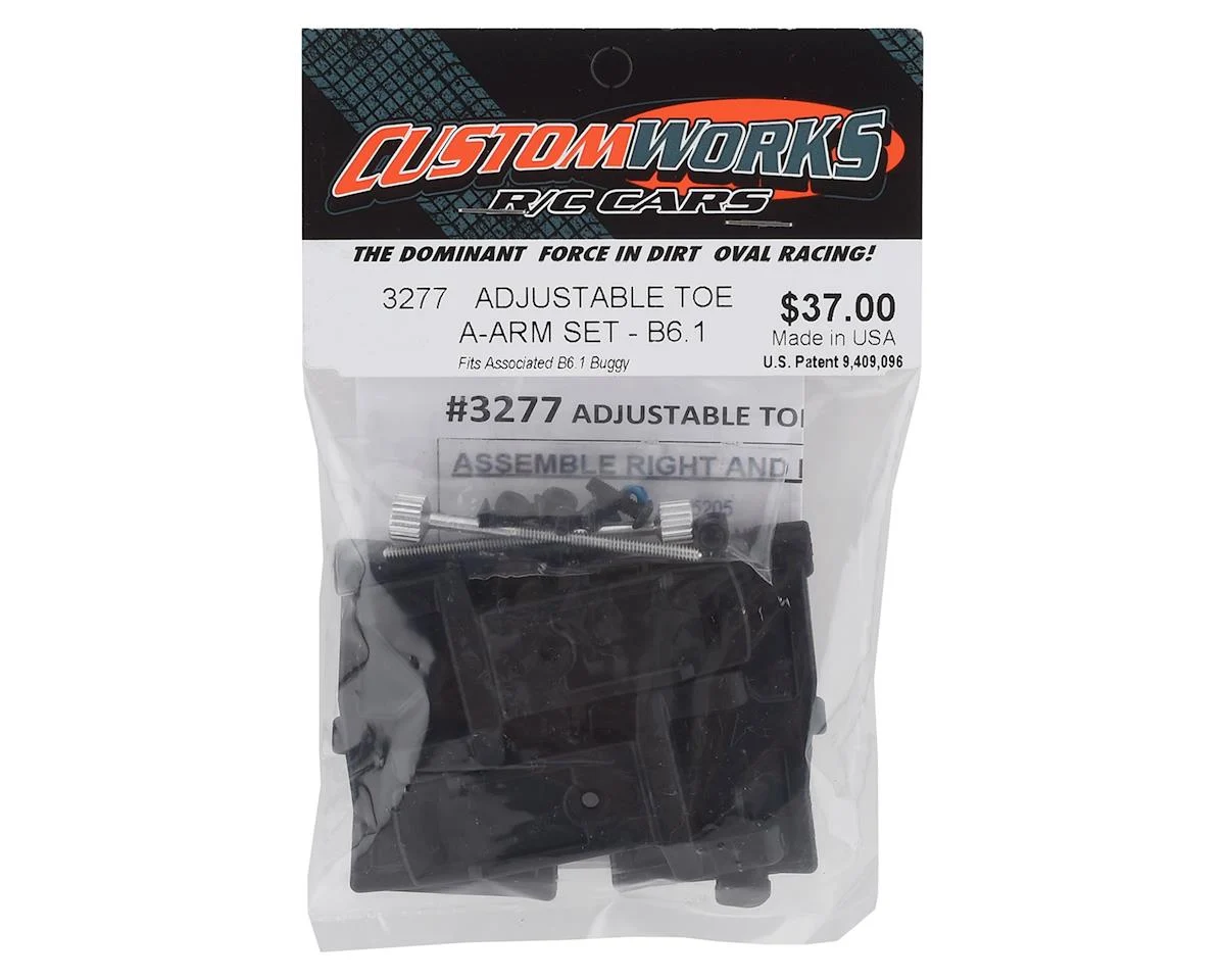CSW3277 Adjustable Toe A-Arm Set B6.1