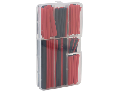 ECP-3009 EcoPower Heat Shrink Tubes w/Plastic Case (Black & Red) (150)