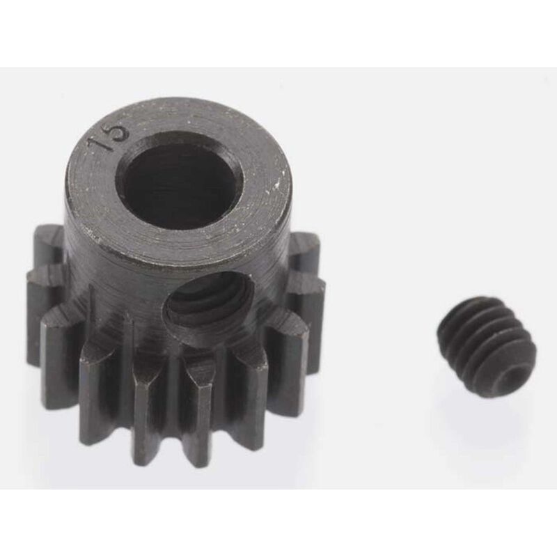 RRP8615 Extra Hard 5mm 15T 32P Blackened Pinion