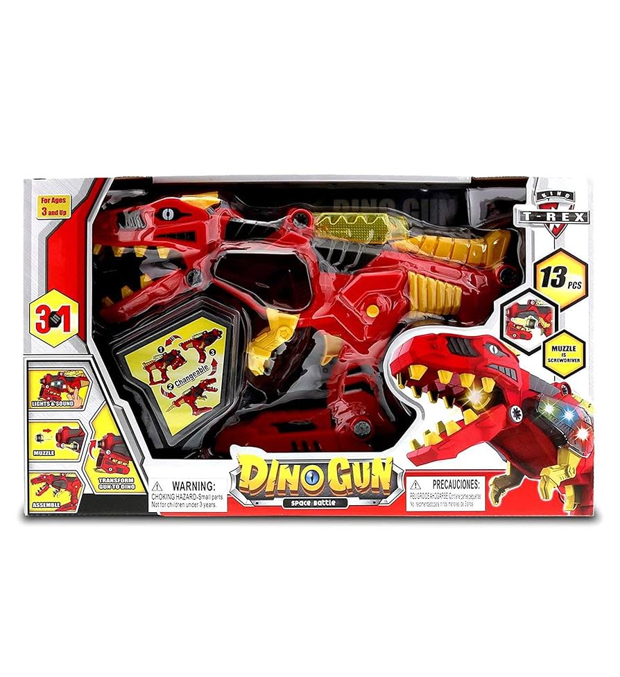 LU661-333 Musical Dinosuar Gun S