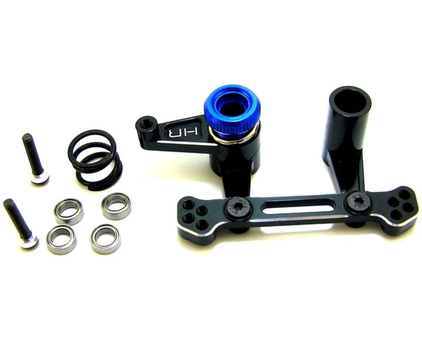 HRTE48X01 Hot Racing Aluminum Steering Bellcrank w/Servo Saver for Traxxas 2WD