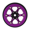 YQW-1313SP INJORA 1.3" Aluminium -5.25mm Offset Wheels for Micro Crawlers (W1313) - PURPLE