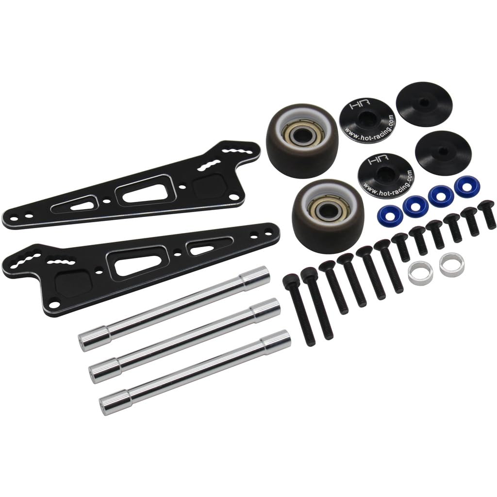 HRLMJ133R01 - Aluminum Bearing wheelie Bar Losi LMT